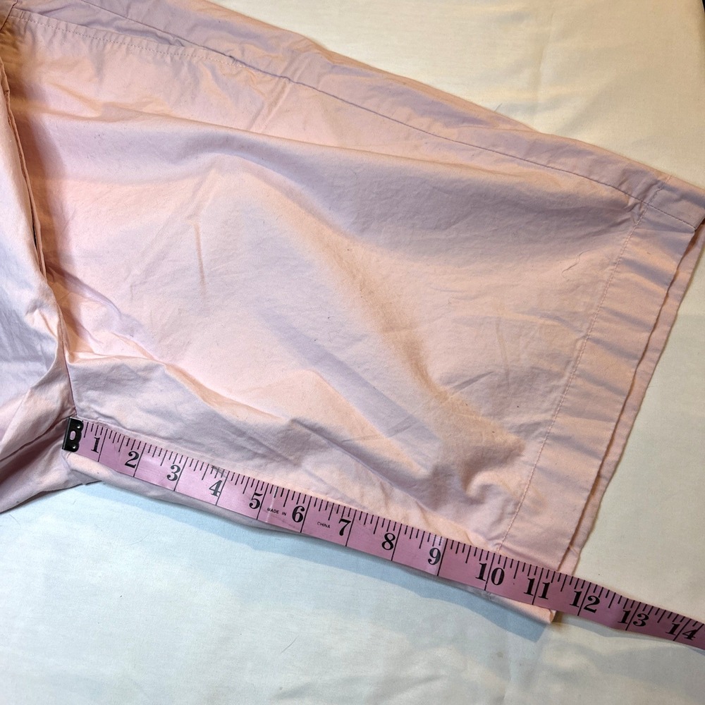 Brooks Brothers Advantage Chino Shorts Mens 36 Light Pink Stretch Lightweight - Picture 6 of 7